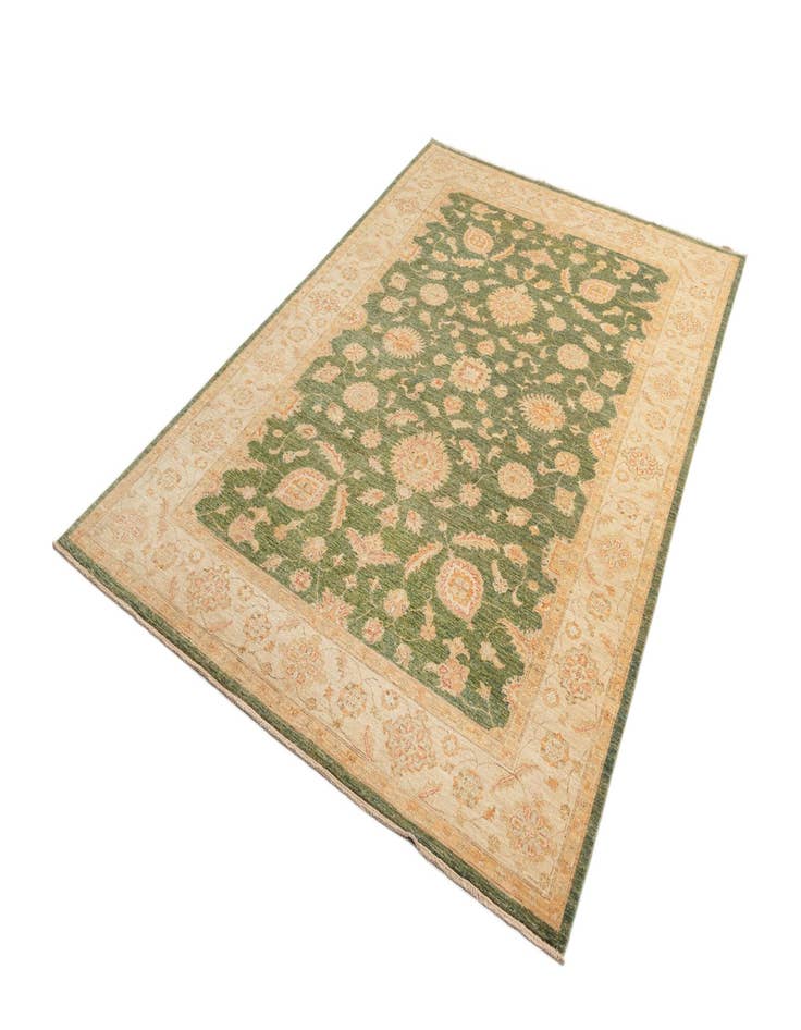 Detail image of  6' 7 x 9' 9 Ziegler Wool Rug