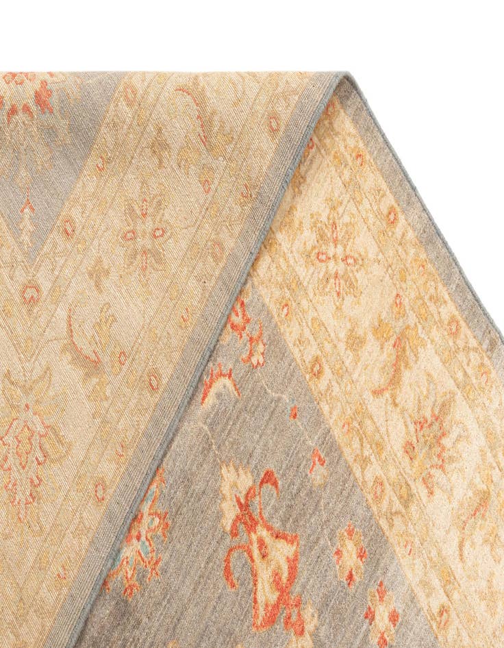 Detail image of  7' 3 x 9' 9 Ziegler Wool Rug