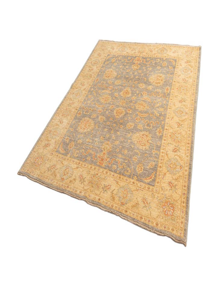 Detail image of  6' 7 x 7' 9 Ziegler Wool Rug