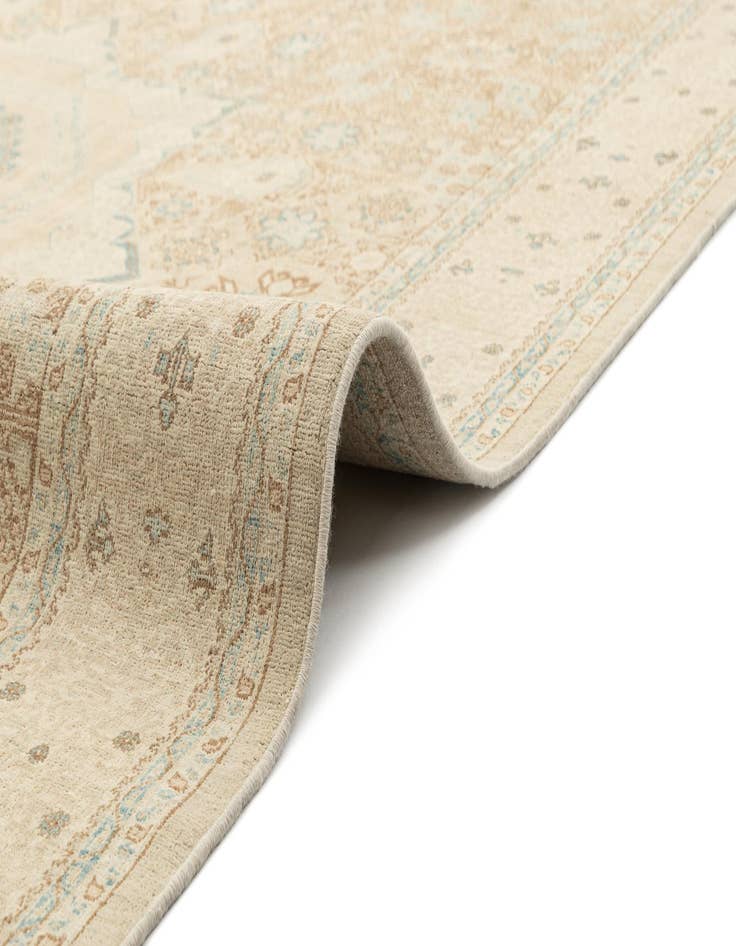 Detail image of  6' 6 x 9' 6  Hand Knotted Ziegler Rug