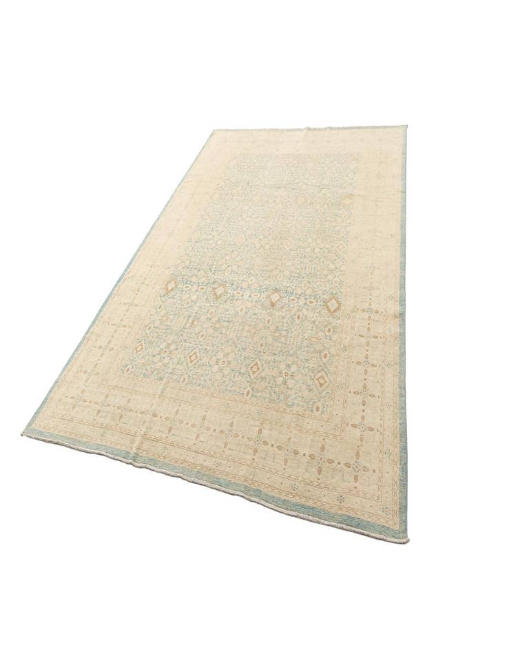 Detail image of  8' 4 x 11' 5  Hand Knotted Ziegler Rug