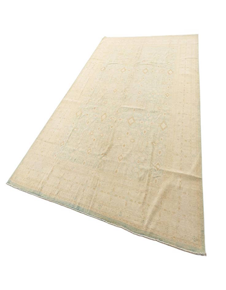 Detail image of  9' 9 x 13' 2  Hand Knotted Ziegler Rug