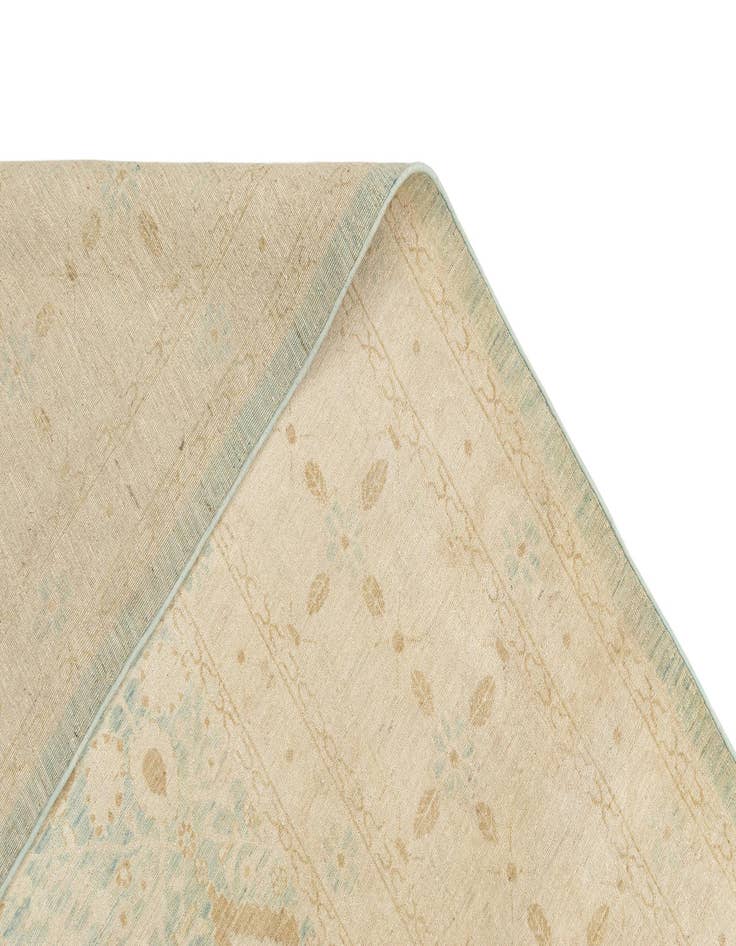 Detail image of  9' 9 x 13' 2  Hand Knotted Ziegler Rug