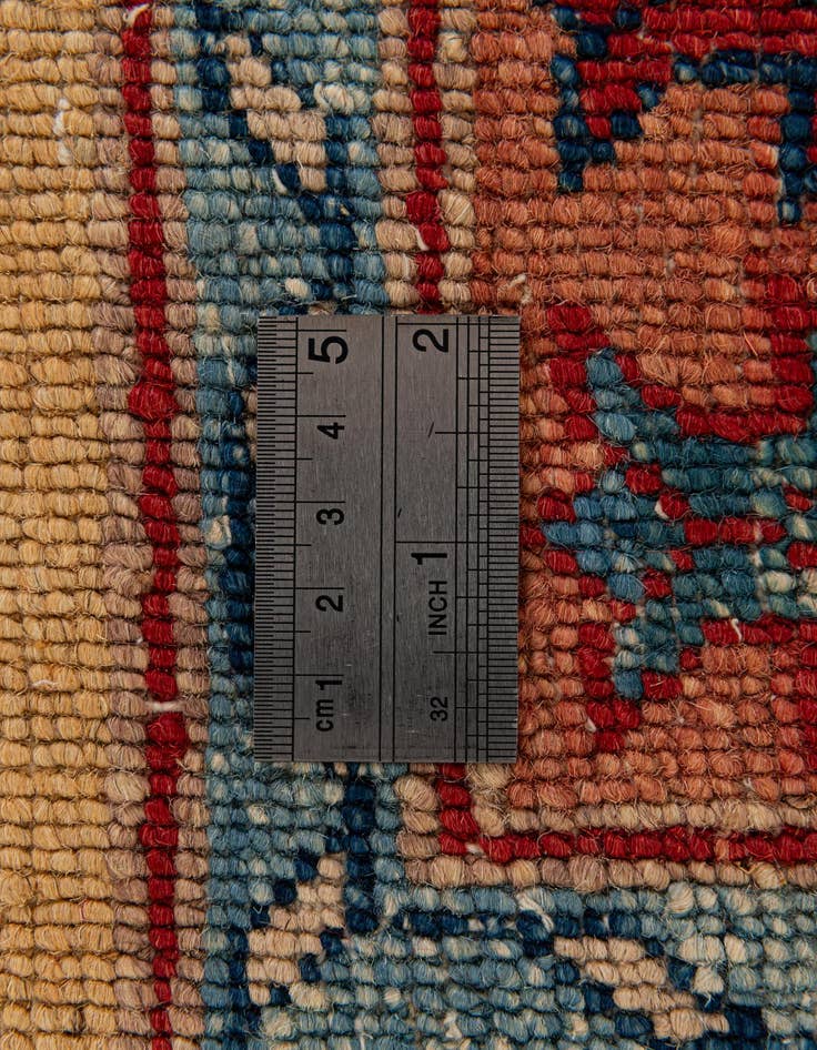 Detail image of  3' 5 x 5' 1  Hand Knotted Ziegler Wool Rug