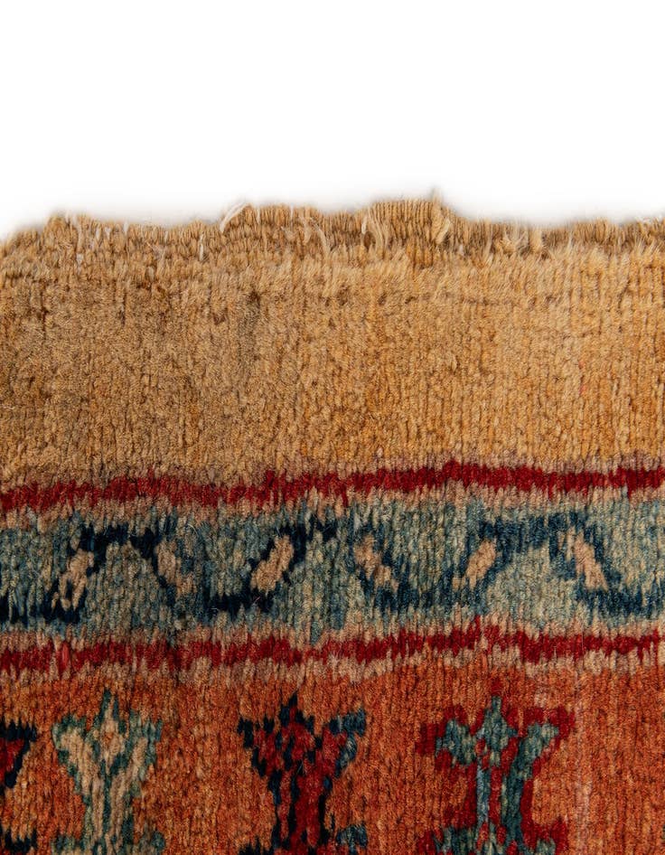 Detail image of  3' 5 x 5' 1  Hand Knotted Ziegler Wool Rug