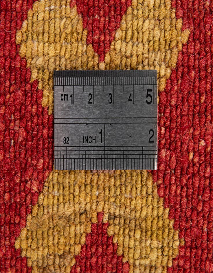 Detail image of  3' 6 x 4' 9  Hand Knotted Ziegler Wool Rug