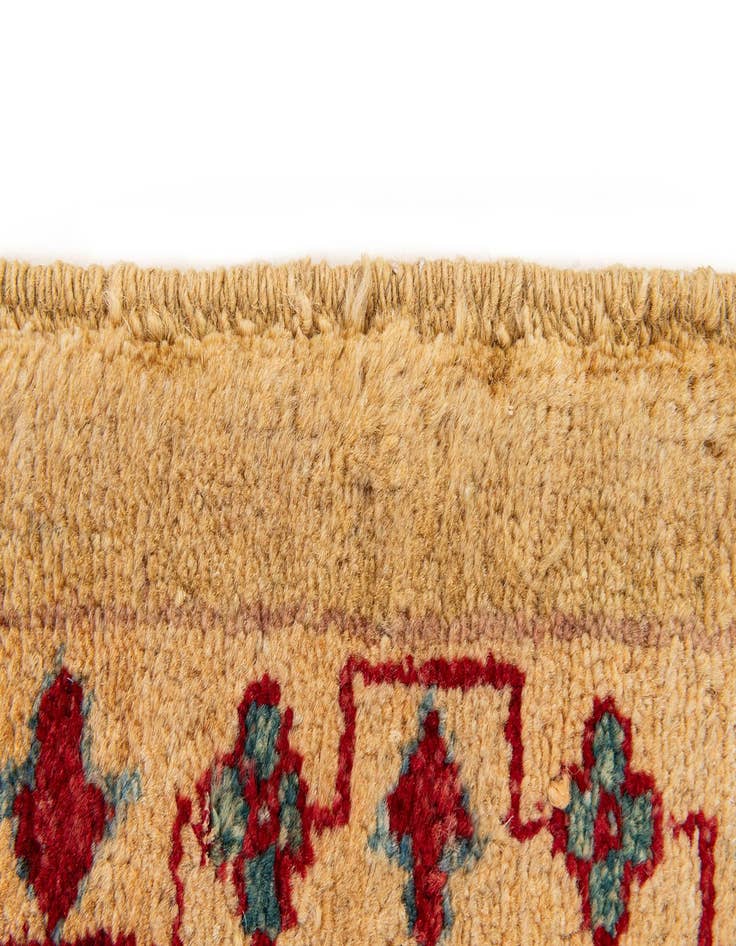 Detail image of  5' 2 x 7' 1  Hand Knotted Ziegler Wool Rug