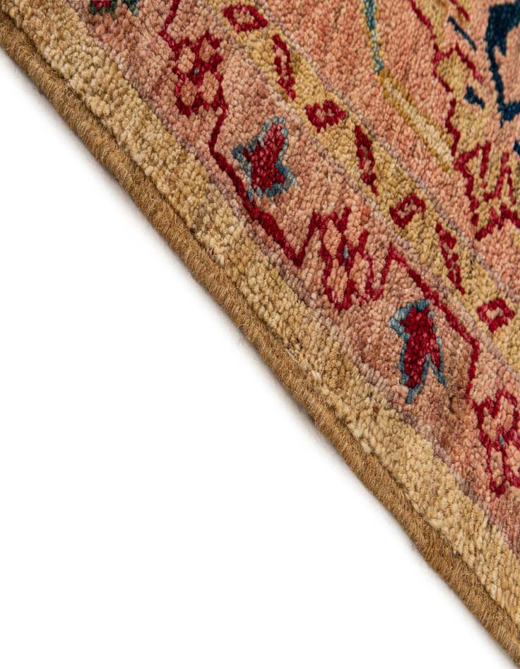 Detail image of  5' 2 x 7' 4  Hand Knotted Ziegler Wool Rug