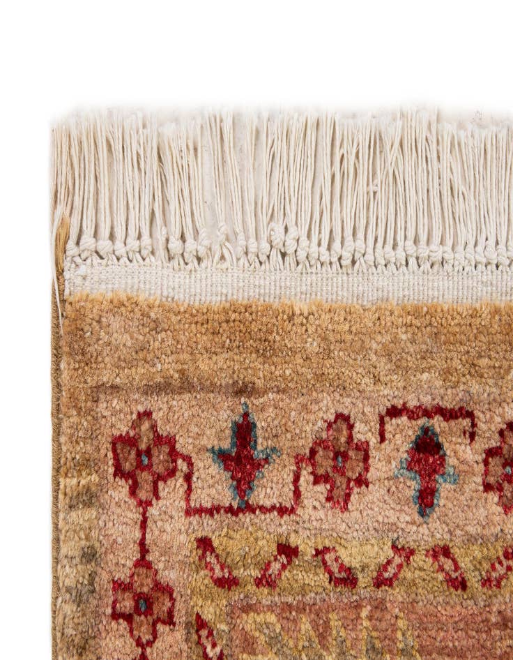 Detail image of  5' 2 x 7' 4  Hand Knotted Ziegler Wool Rug