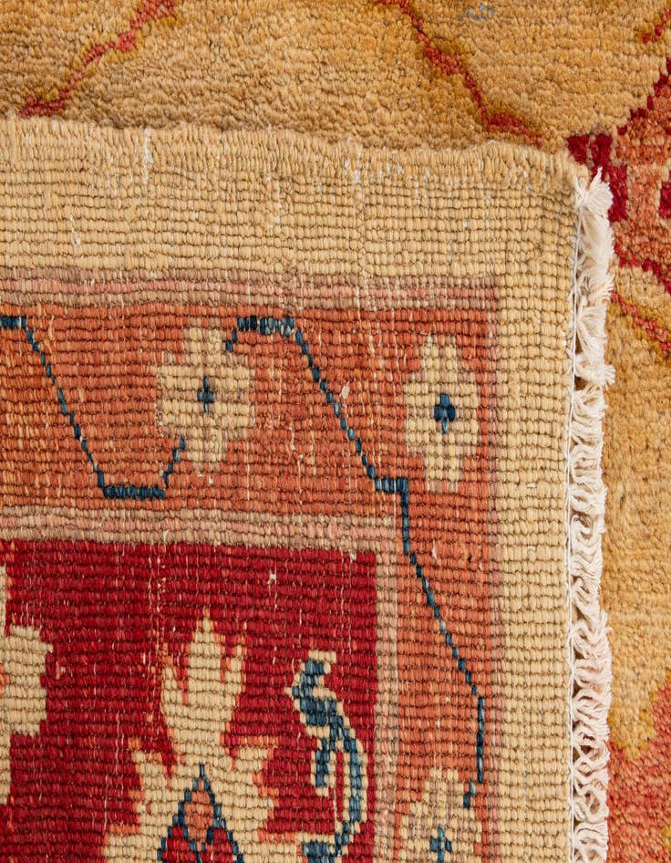 Detail image of  5' 9 x 7' 7  Hand Knotted Ziegler Wool Rug