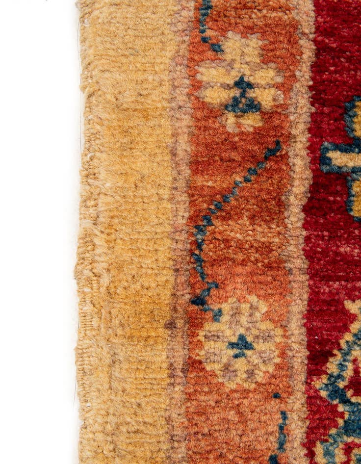 Detail image of  5' 9 x 7' 7  Hand Knotted Ziegler Wool Rug