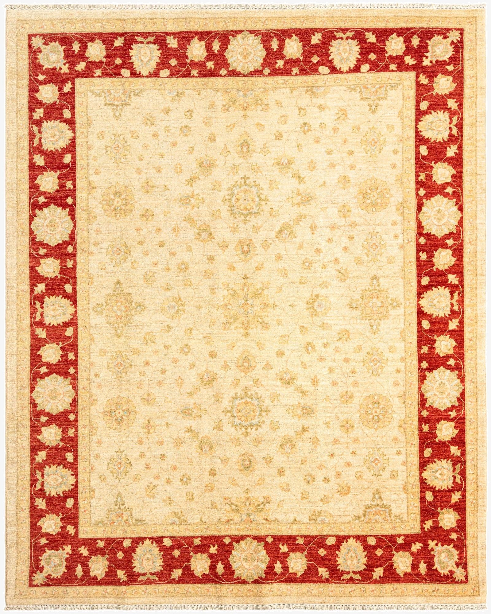  6' 7 x 8' 3 Ziegler Wool Rug