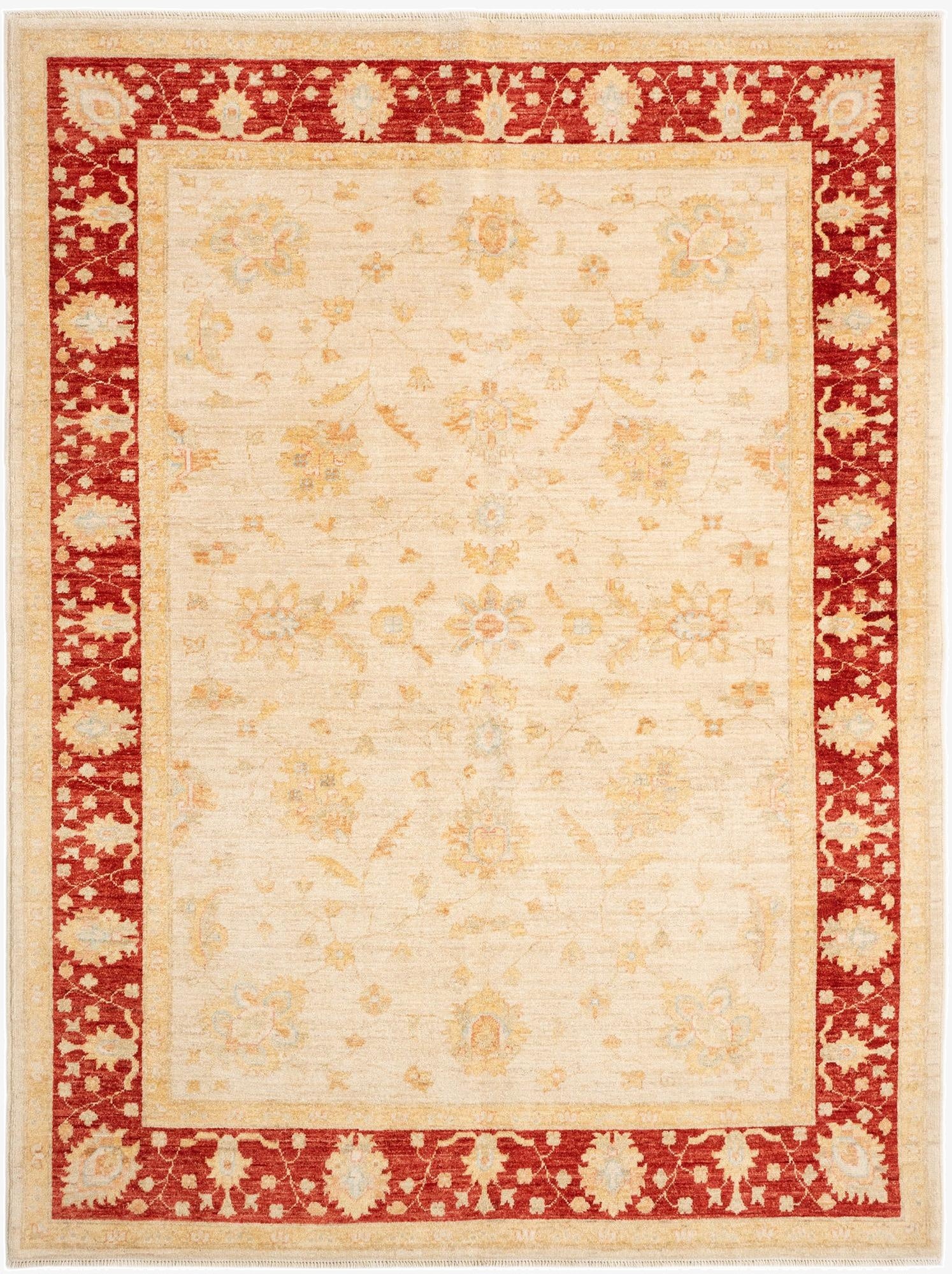  5' 7 x 7' 3 Ziegler Wool Rug