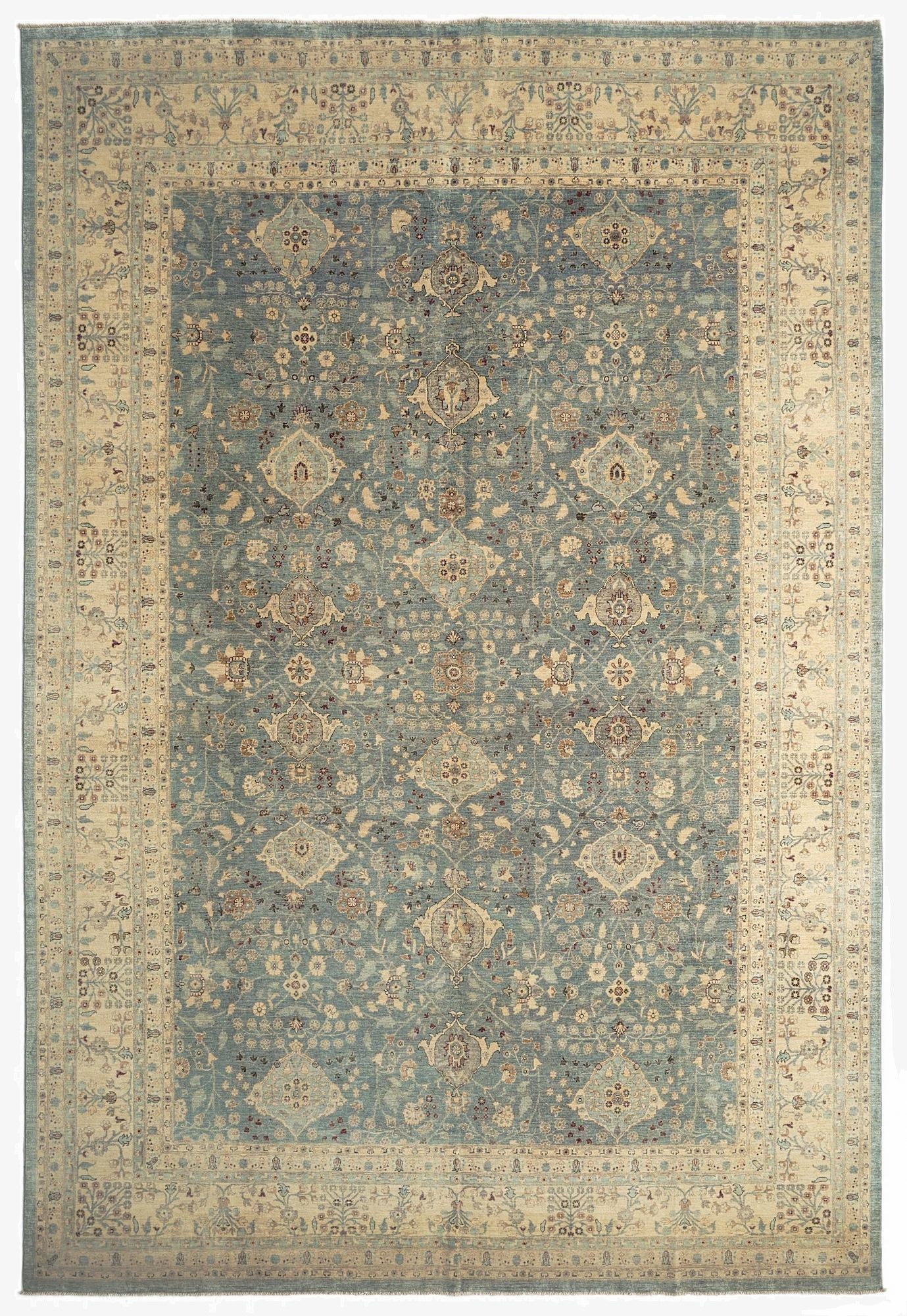  9' 7 x 14' Ziegler Wool Rug