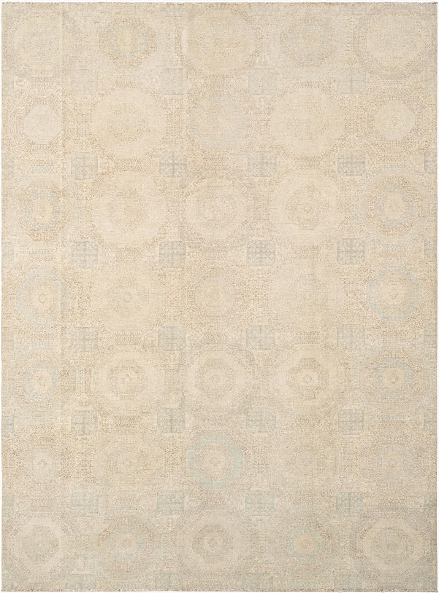  9' x 11' 10  Hand Knotted Ziegler Rug