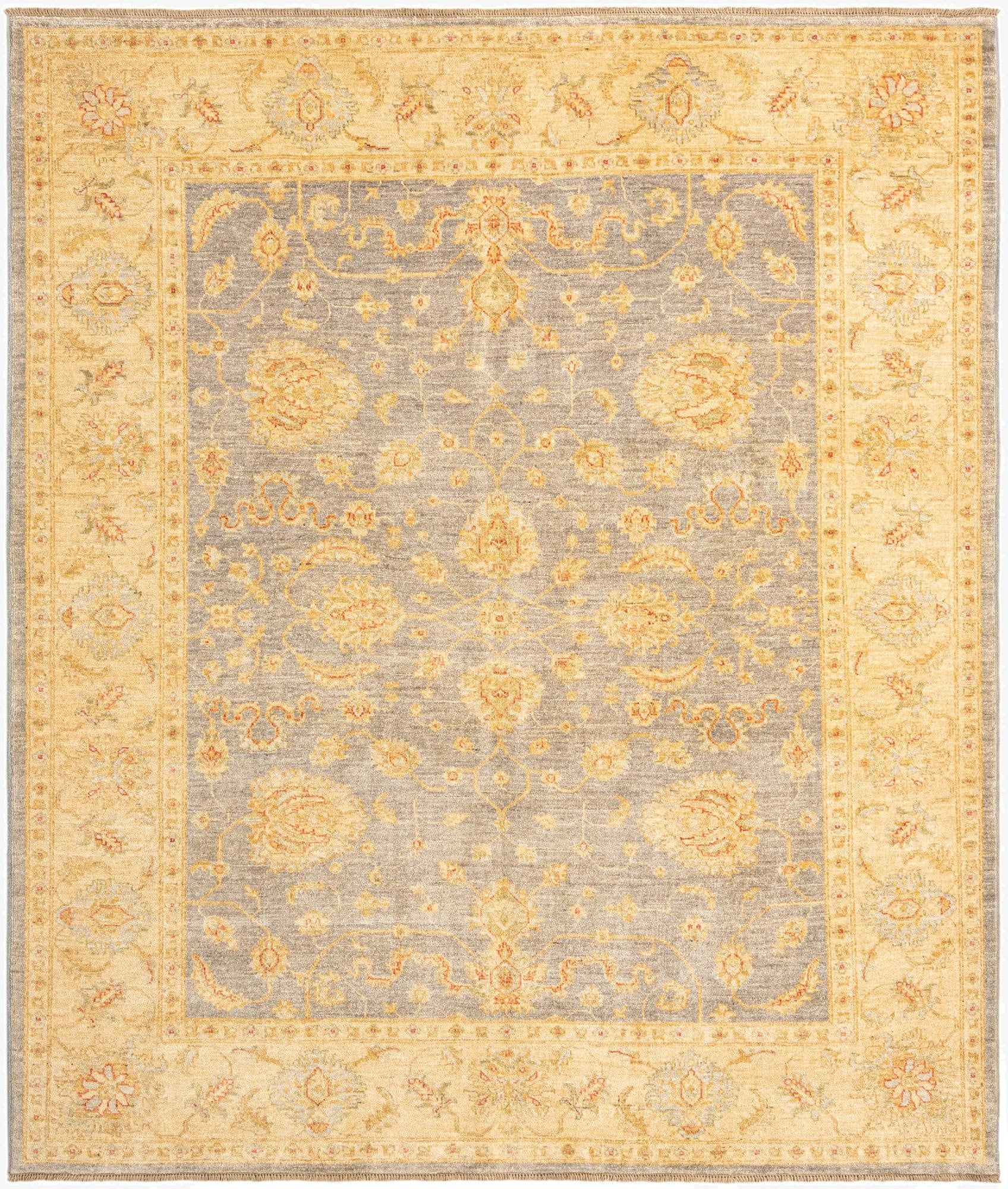  6' 7 x 7' 9 Ziegler Wool Rug