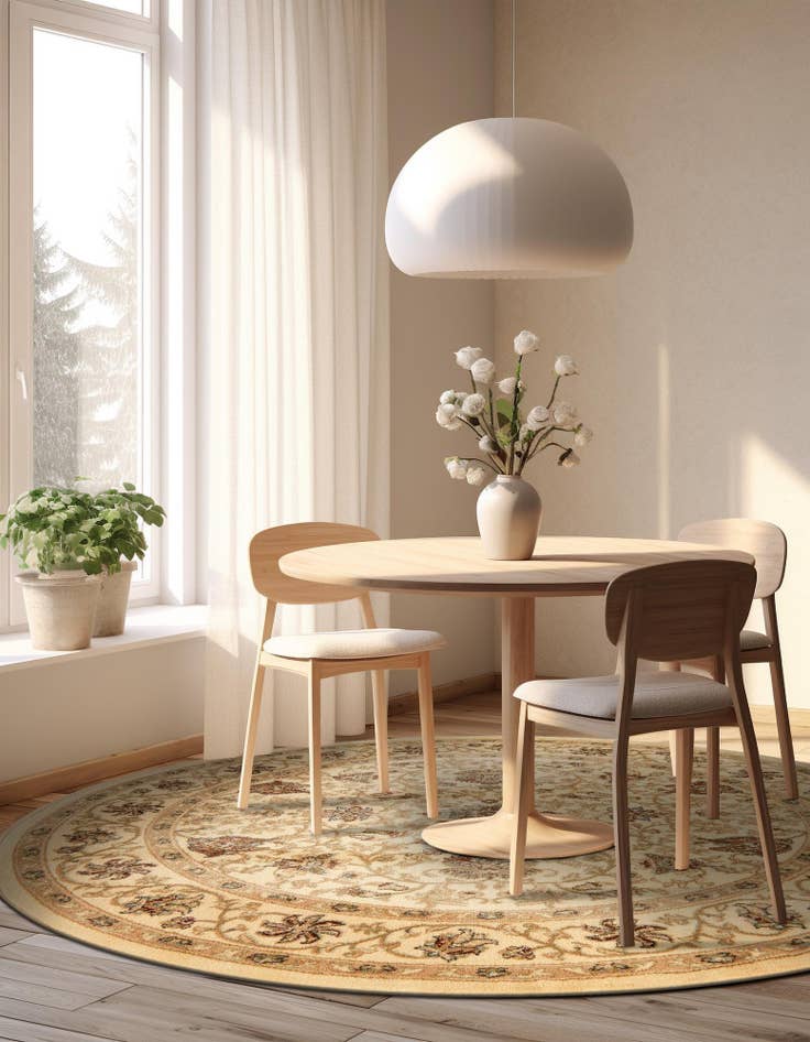 Detail image of  6' x 6' Aditi Round Rug