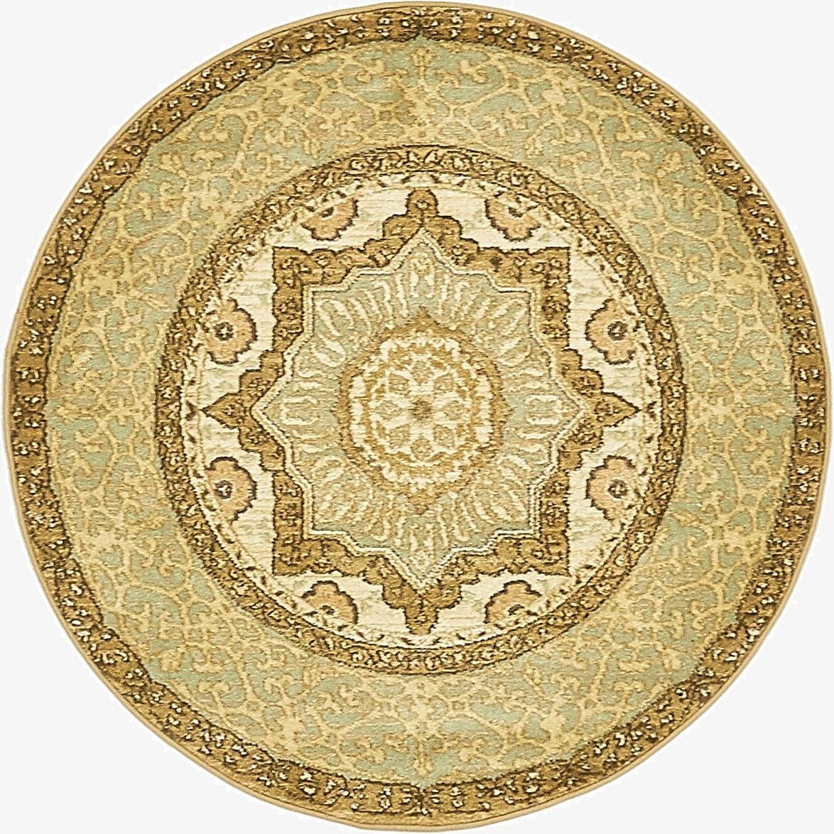  3' x 3' Amina Round Rug