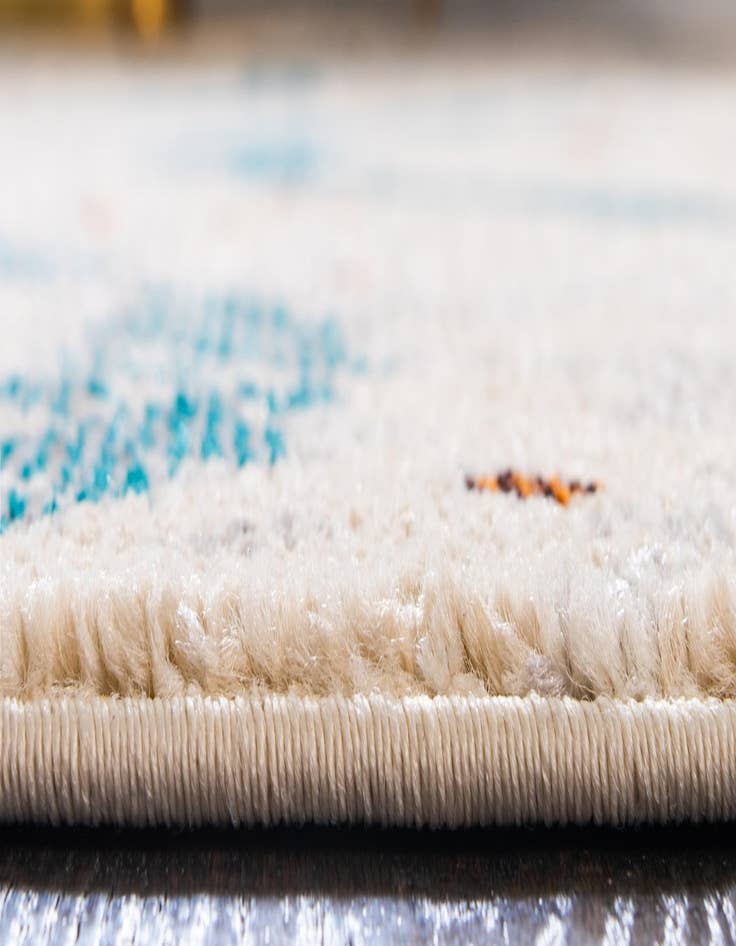 Detail image of  8' x 8'  Washable Hyacinth Round Rug