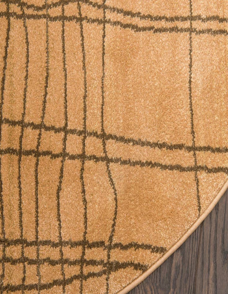 Detail image of  8' x 8' Kashkuli Gabbeh Round Rug