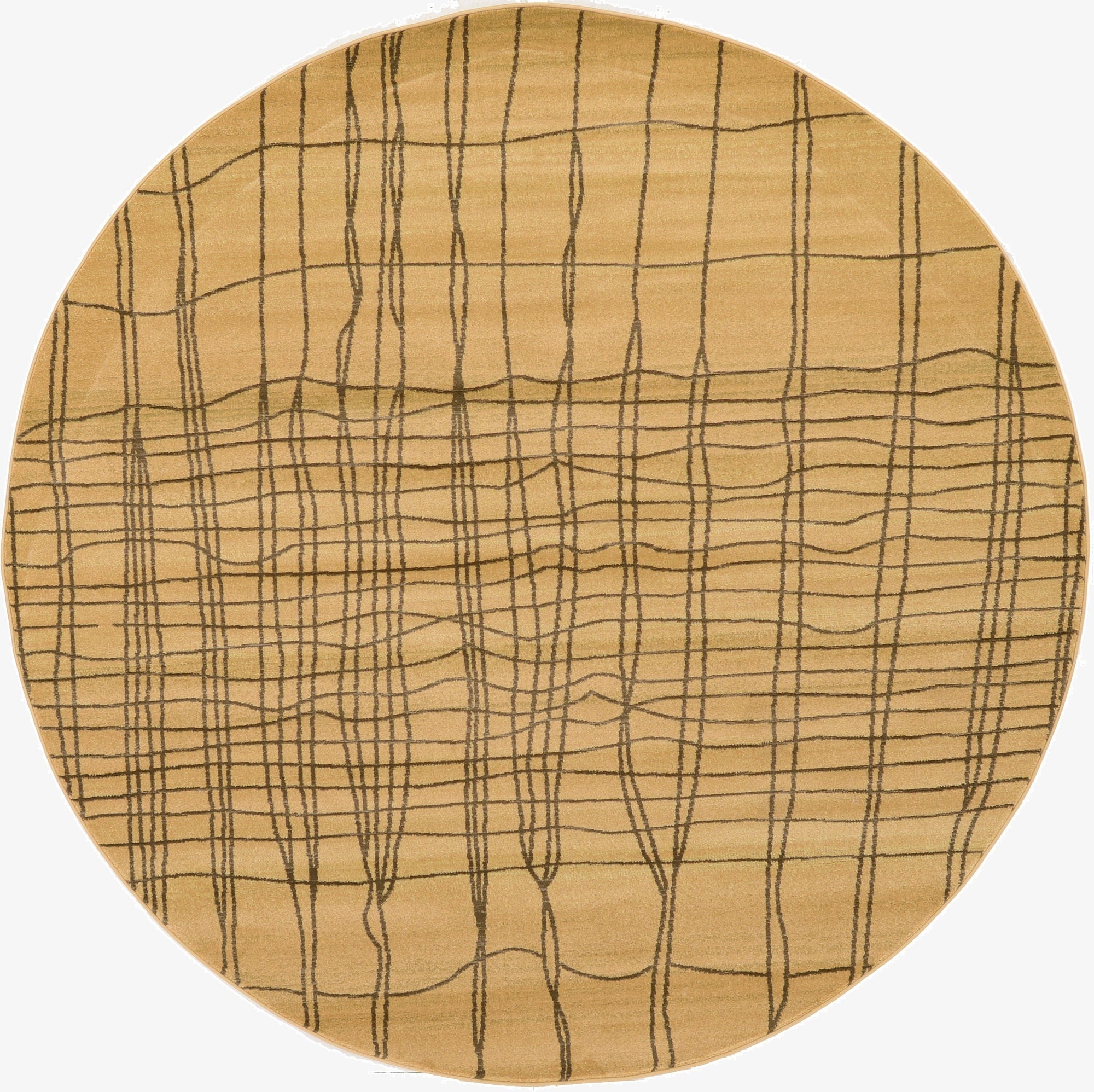  8' x 8' Kashkuli Gabbeh Round Rug