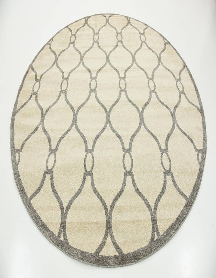 Detail image of  8' x 8' Lattice Round Rug