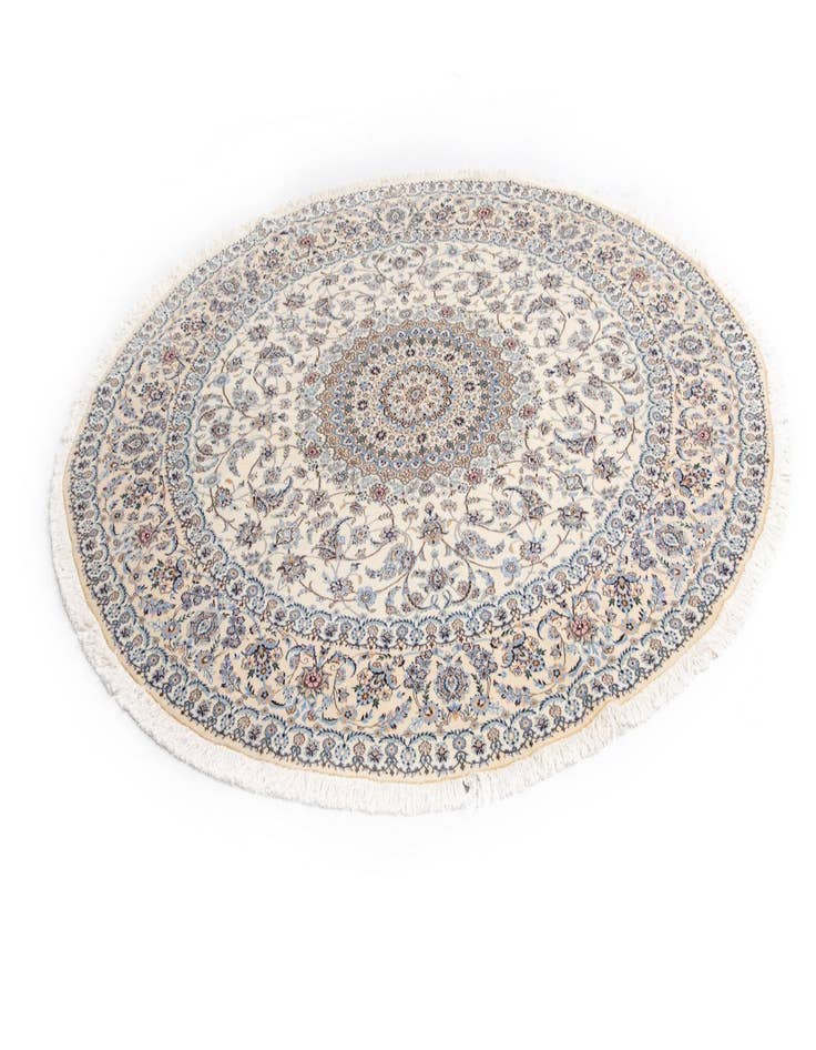 Detail image of  8' 1 x 8' 1 Nain Round Rug