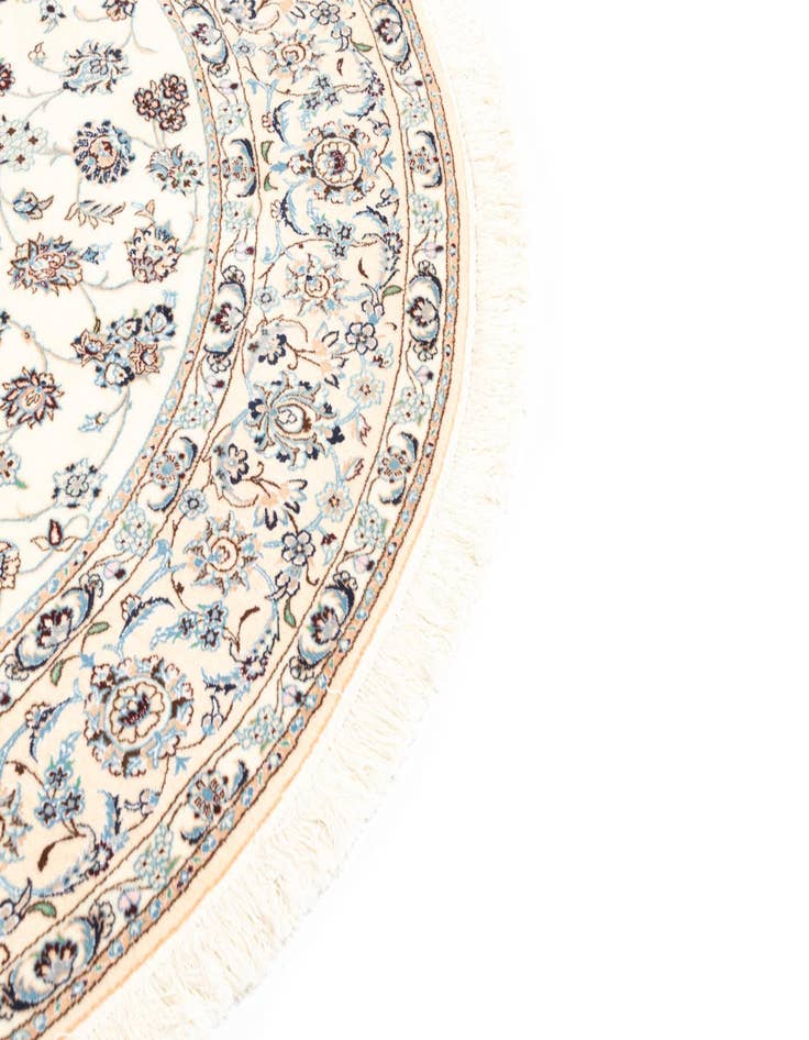 Detail image of  6' 6 x 6' 7 Nain Round Rug