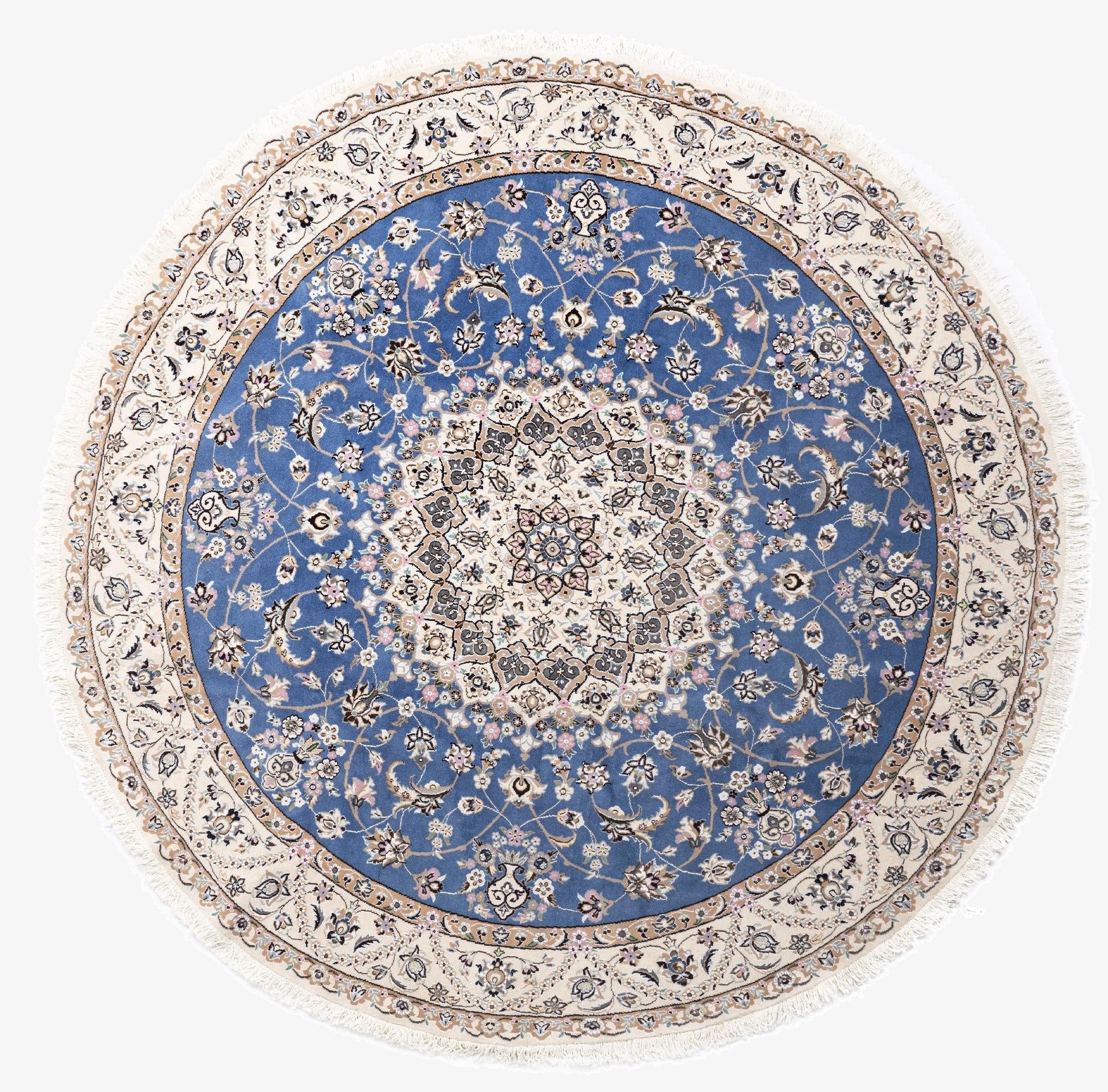  8' 2 x 8' 4 Nain Round Rug