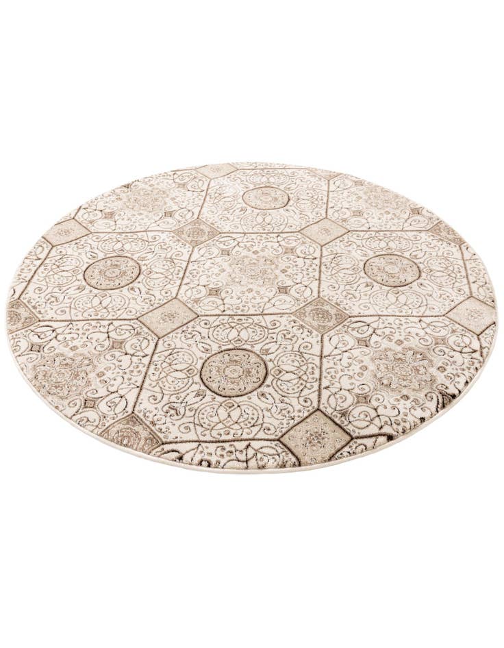Detail image of  5' x 5' Nepal Round Rug
