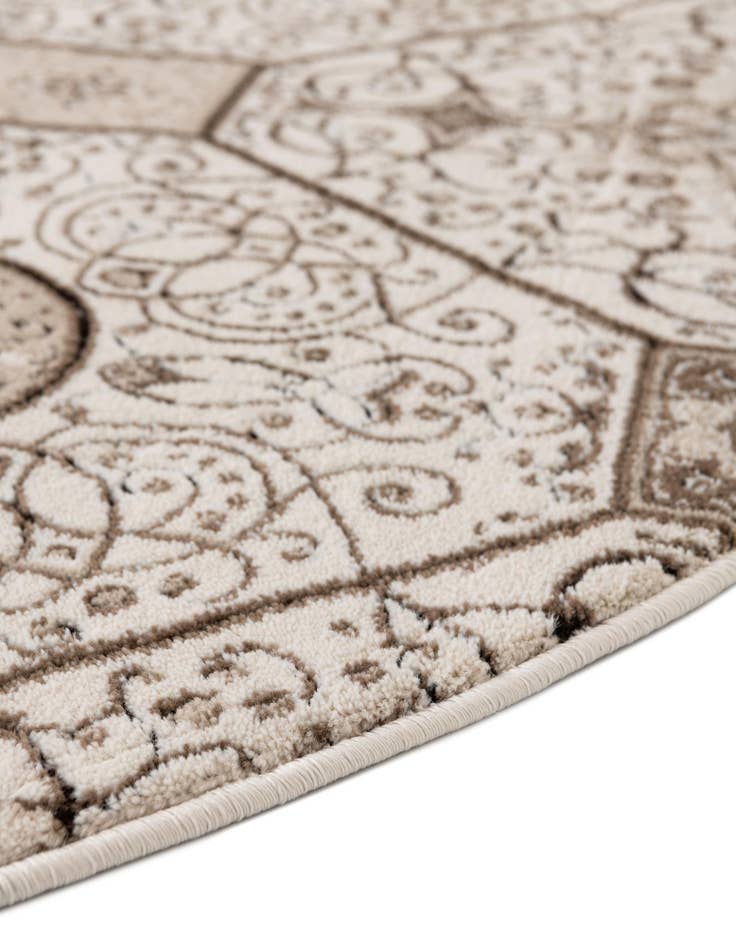 Detail image of  5' x 5' Nepal Round Rug