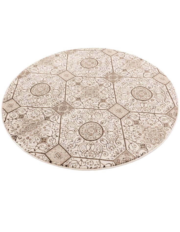 Detail image of  5' x 5' Nepal Round Rug