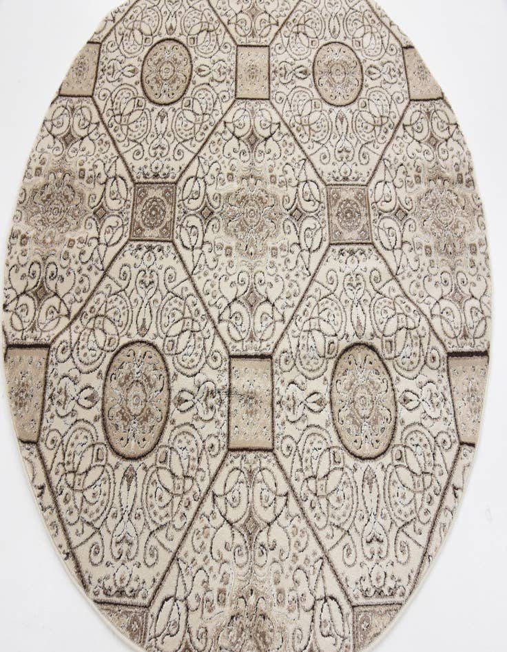 Detail image of  5' x 5' Nepal Round Rug