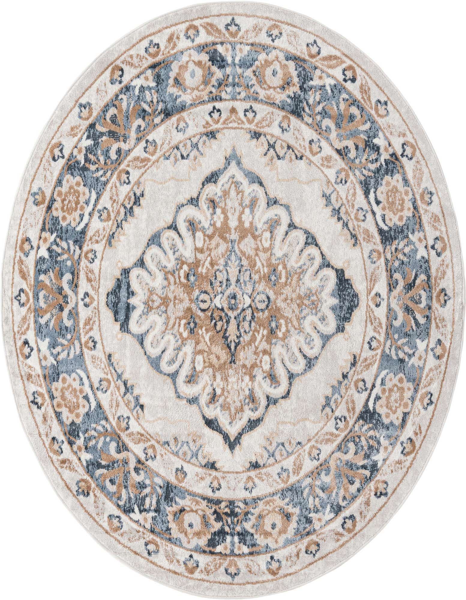 Primary image  7' x 7' Oxford Round Rug
