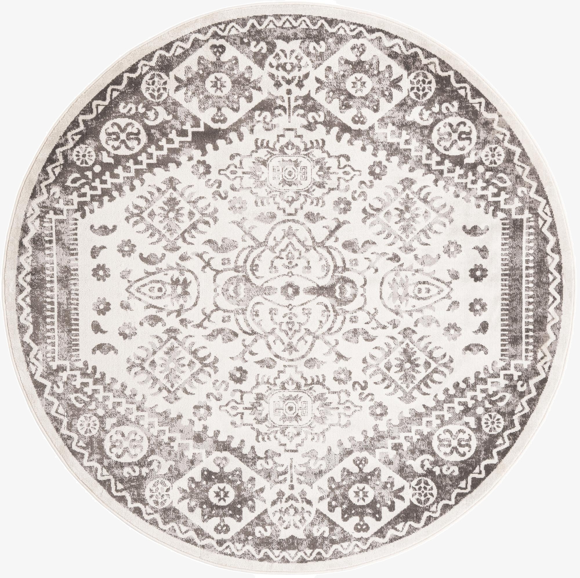  7' x 7' Oxford Round Rug