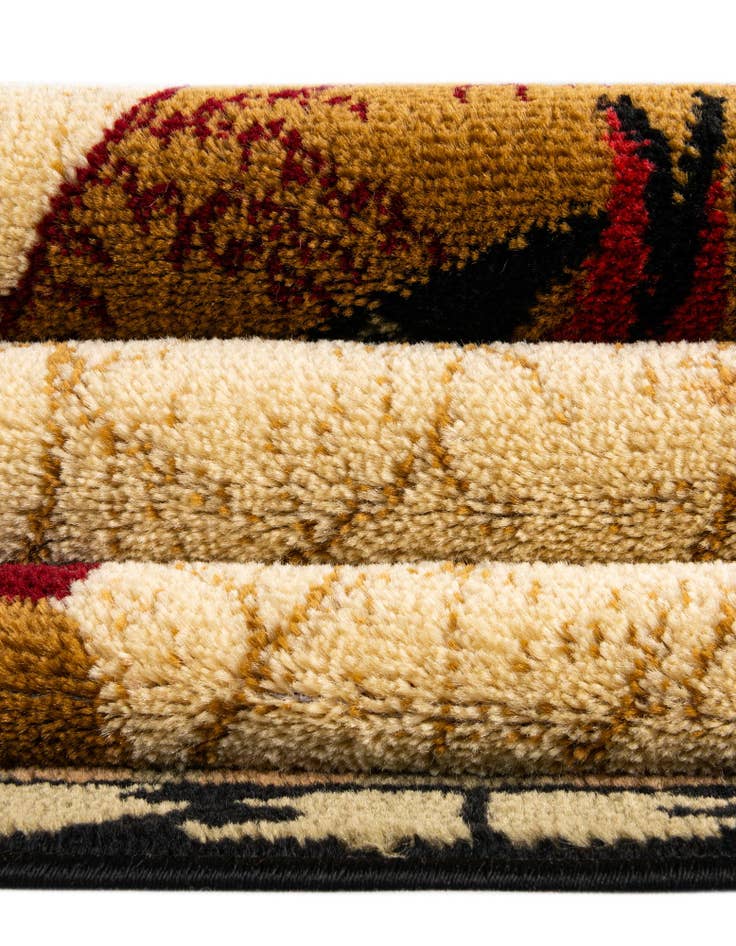 Detail image of  3' x 3' Pastoral Round Rug