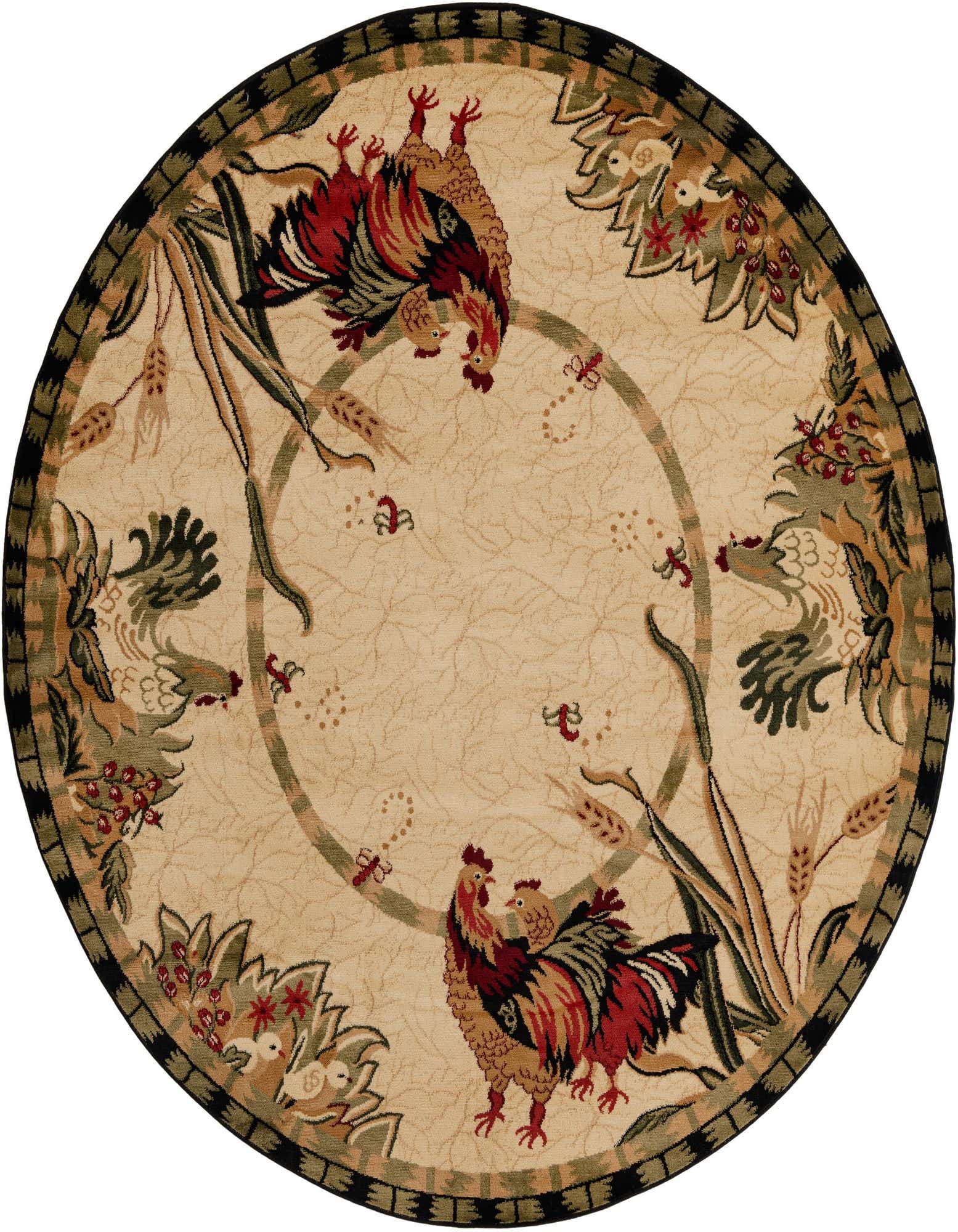Primary image  7' 10 x 7' 10 Pastoral Round Rug