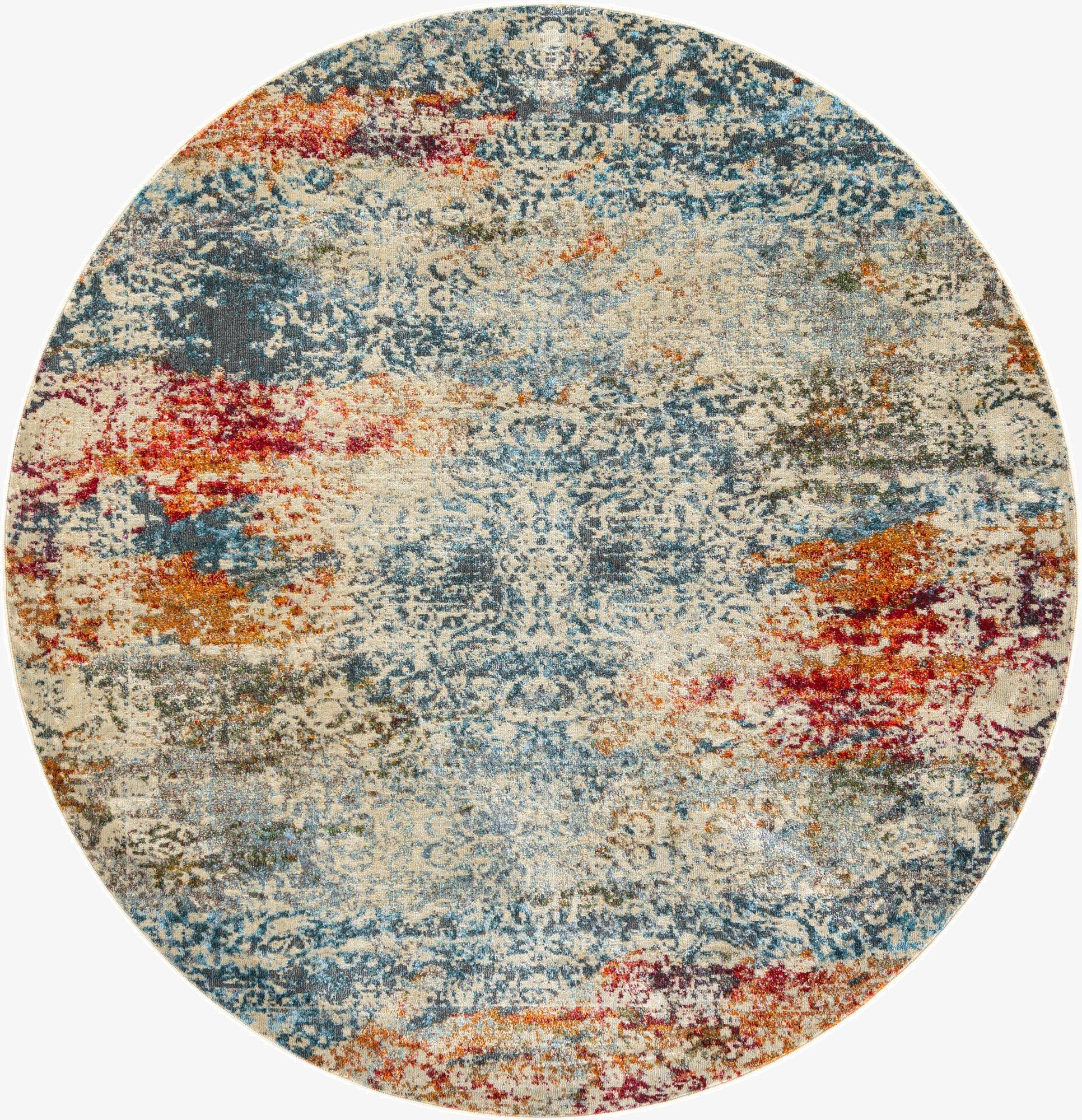  7' x 7' Santiago Round Rug