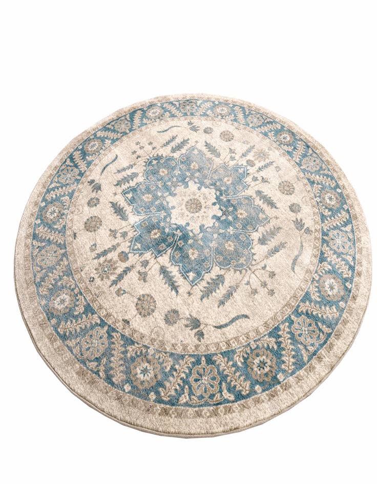 Detail image of  7' 3 x 7' 3 Viola Round Rug