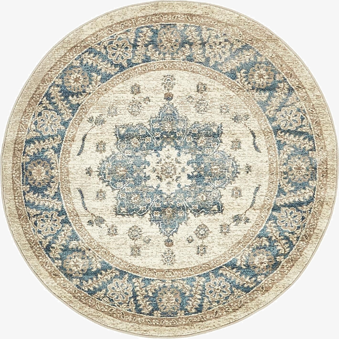  4' x 4' Viola Round Rug