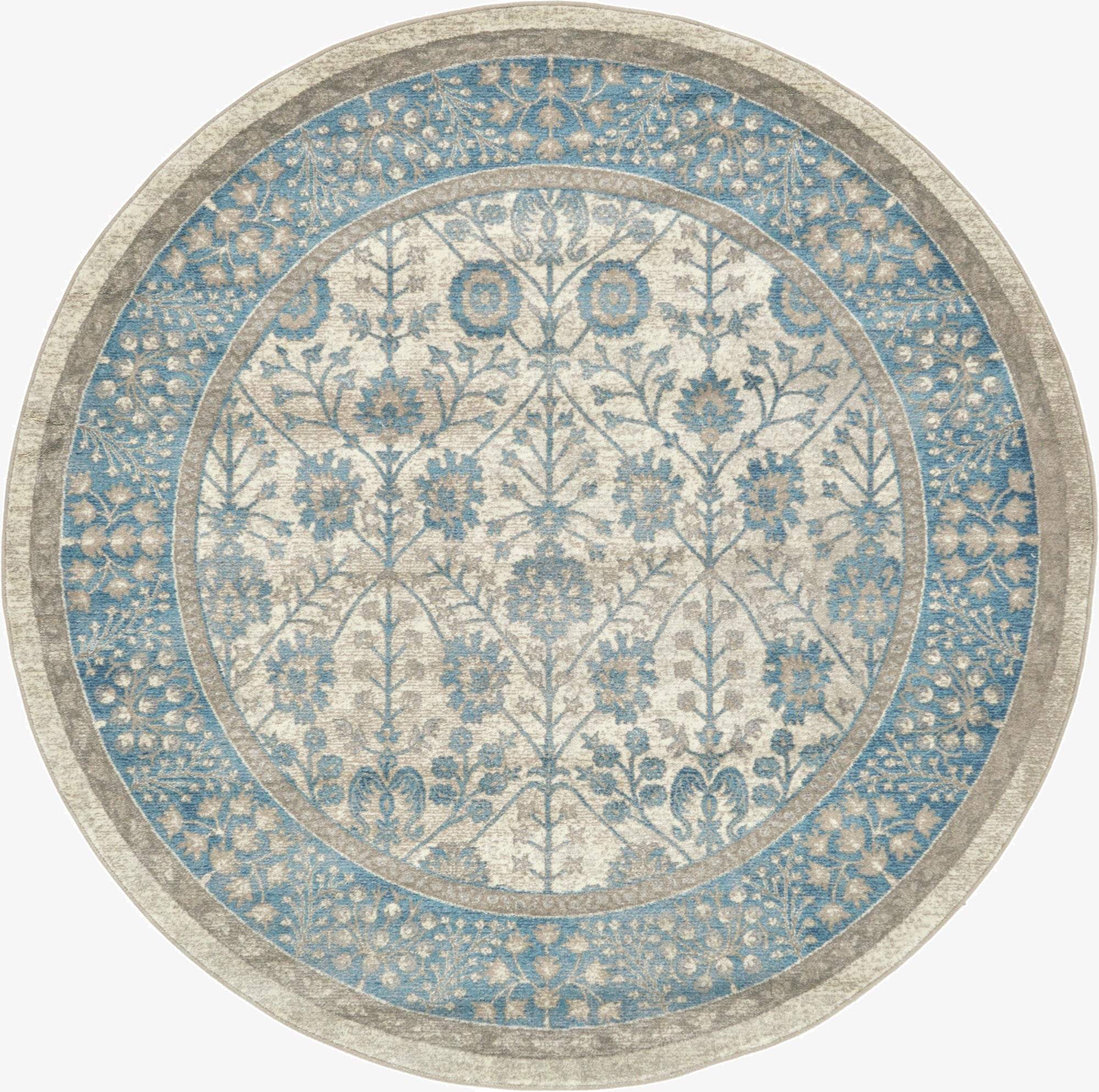  7' 3 x 7' 3 Viola Round Rug