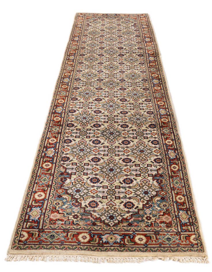 Detail image of  2' 10 x 10' 10  Hand Knotted Bidjar Oriental Wool Runner Rug