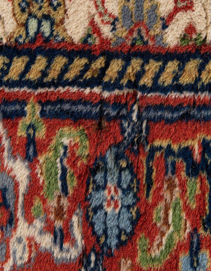 Detail image of  2' 5 x 11' 3  Hand Knotted Bidjar Wool Runner Rug