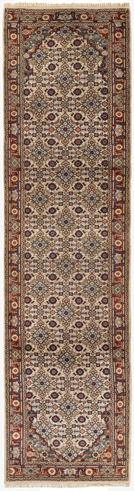  2' 10 x 10' 10  Hand Knotted Bidjar Oriental Wool Runner Rug