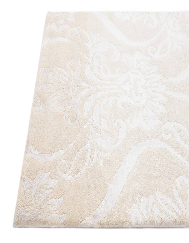 Detail image of  2' 8 x 9' 10  Hand Knotted Darya Wool Runner Rug