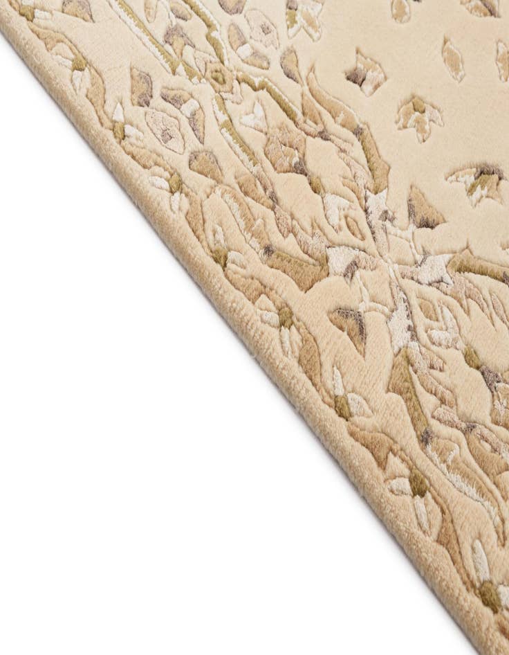 Detail image of  2' 8 x 9' 9  Hand Knotted Darya Wool Runner Rug