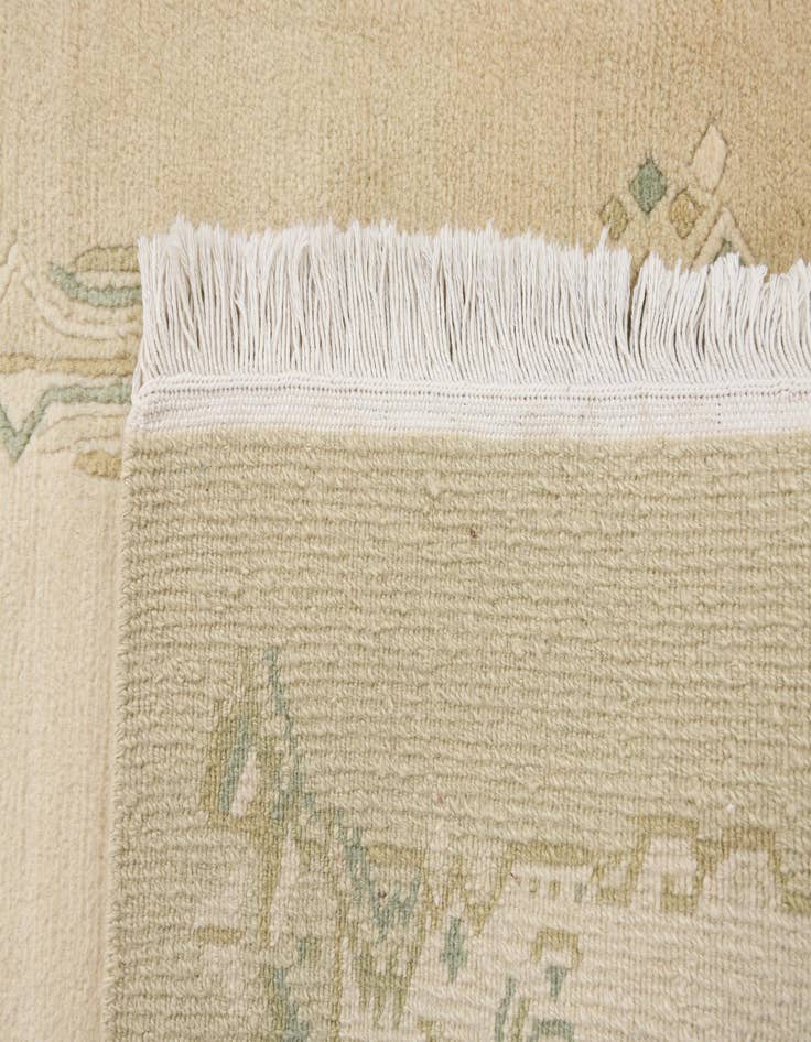 Detail image of  2' 7 x 9' 10  Hand Knotted Darya Wool Runner Rug