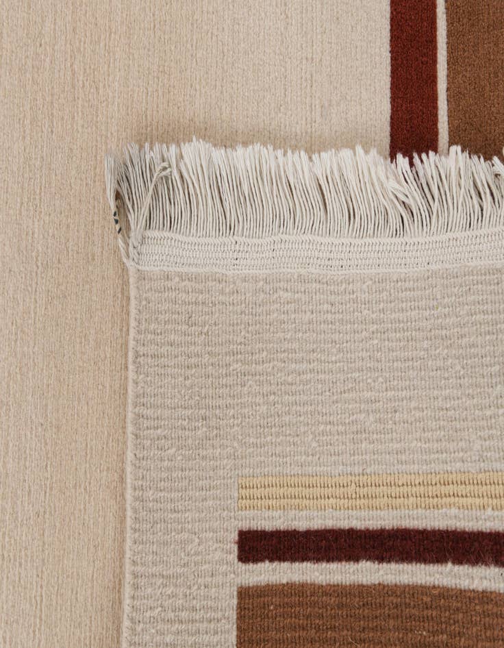 Detail image of  2' 9 x 9' 10  Hand Knotted Darya Wool Runner Rug