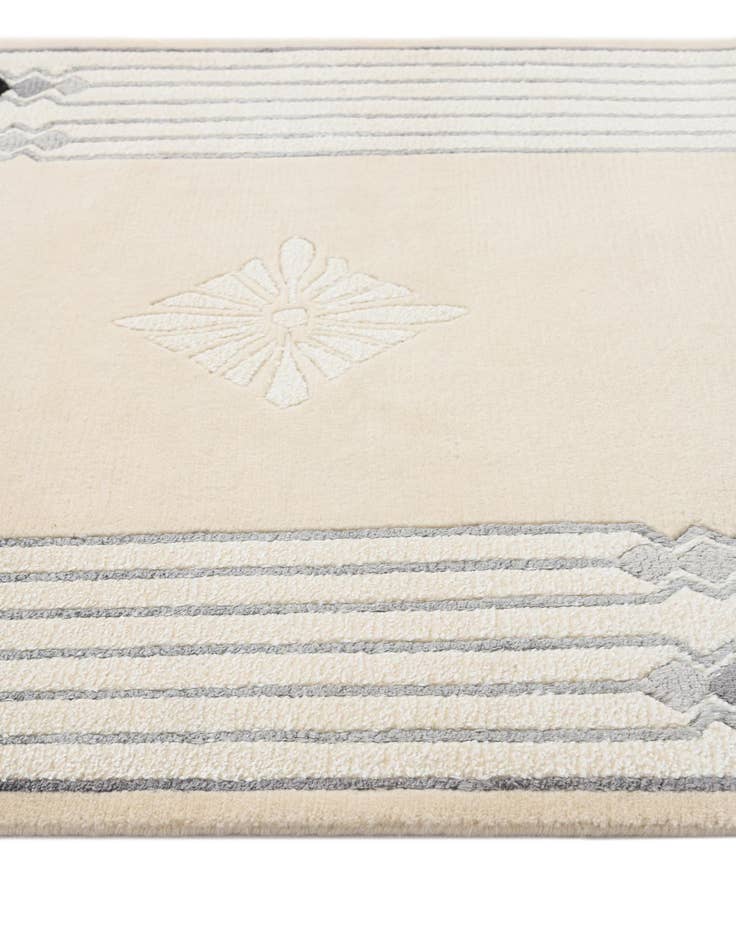 Detail image of  2' 7 x 13'  Hand Knotted Darya Wool Runner Rug