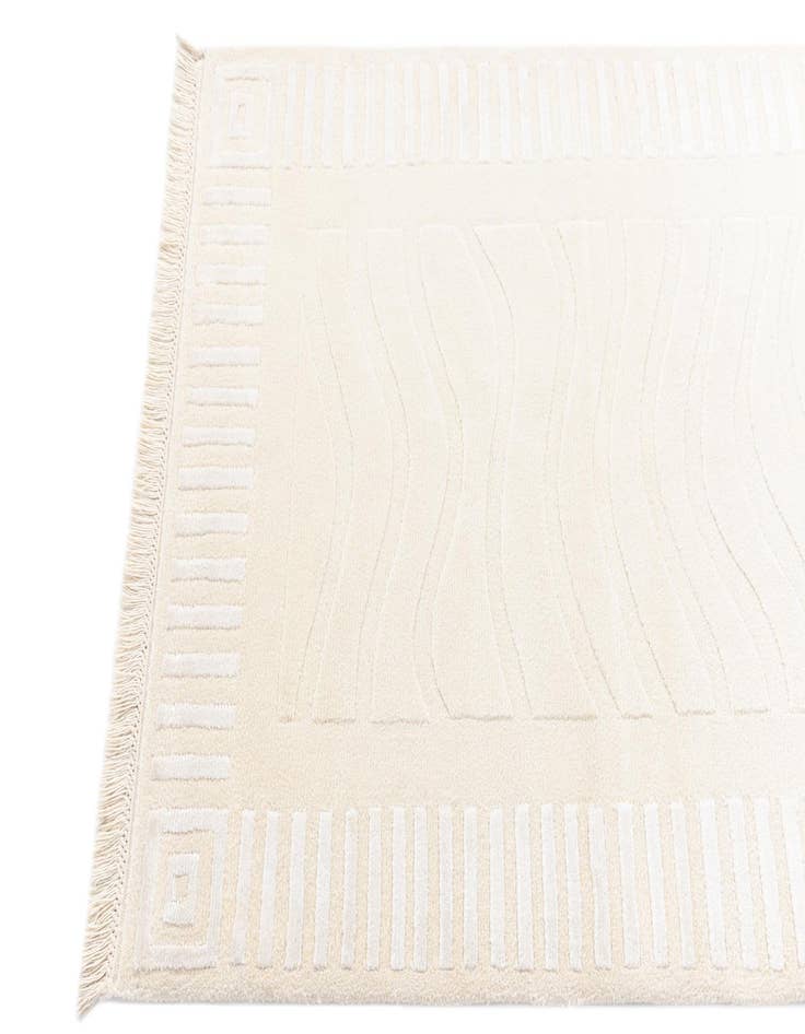 Detail image of  2' 11 x 9' 9  Hand Knotted Darya Wool Runner Rug